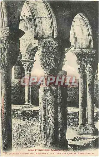 Cartes postales St Bertrand de Comminges Pilier des Quatre Evangelistes