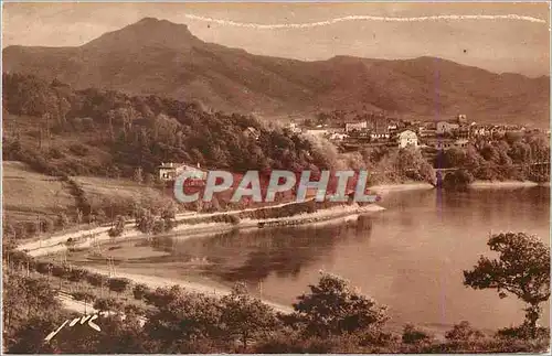 Cartes postales Hendaye Plage BP Le Pic de la Haya et Hendaye Ville vus de Belle vue