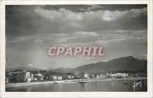 Cartes postales moderne Saint Jean de Luz Bses Pyr La Plage et massif de la Rhune