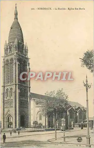 Cartes postales Bordeaux La Bastide Eglise Ste Marie