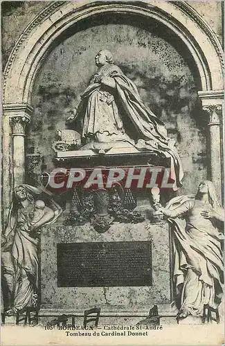 Cartes postales Bordeaux Cathedrale St Andre Tombeau du Cardinal Donnet