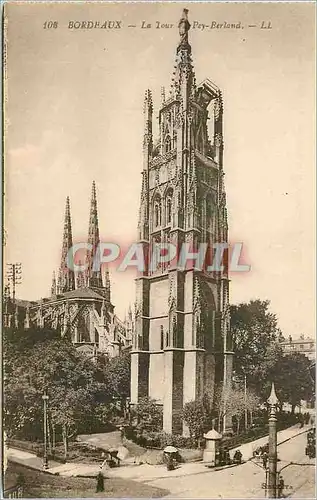 Cartes postales Bordeaux La Tour Pey Berland