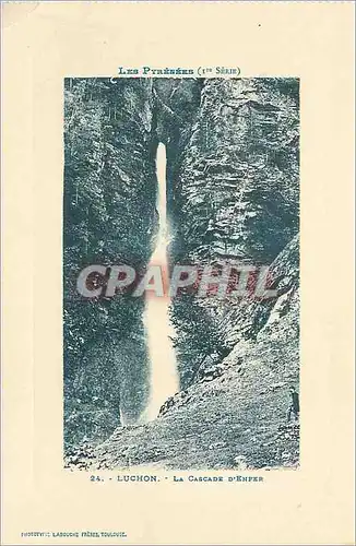 Cartes postales Luchon La Cascade d Enfer