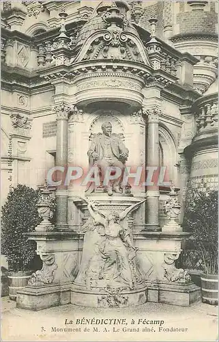 Ansichtskarte AK La Benedictine a Fecamp Monument de MA Le Grand aine Fondateur