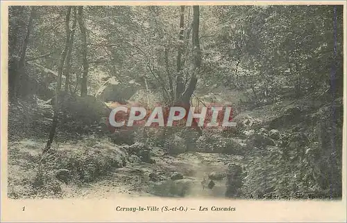 Cartes postales Cernay la Ville S et O Les Cascades