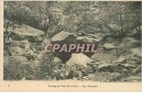Cartes postales Cernay la Ville S et O Les Cascades