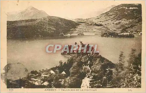 Cartes postales Annecy Talloires et le Chateau