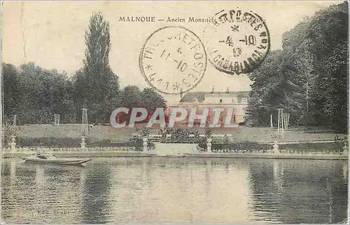 Ansichtskarte AK Malnoue Ancien Monastere Vue de l Etang