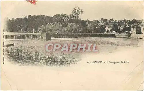 Cartes postales Samois Le Barrage sur la Seine