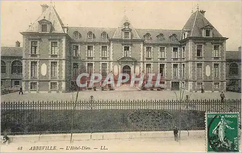 Cartes postales Abbeville L Hotel Dieu