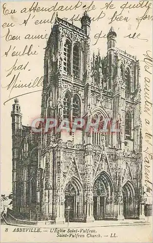 Cartes postales Abbeville L Eglise Saint Vulfran