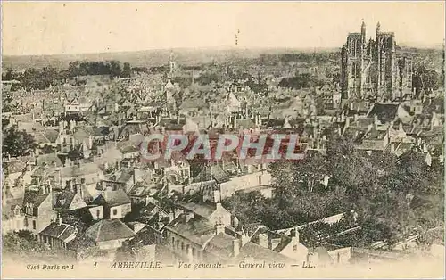 Ansichtskarte AK Abbeville Vue generale