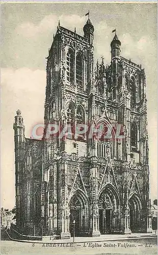 Cartes postales Abbeville L Eglise Saint Vulfran