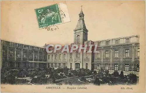 Cartes postales Abbeville Hospice General