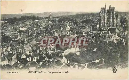 Cartes postales Abbeville Vue generale