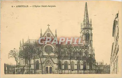Cartes postales Abbeville L Eglise Saint Jacques