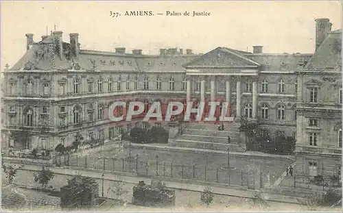 Cartes postales Amiens Palais de Justice
