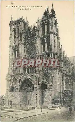 Cartes postales Amiens Somme La Cathedrale
