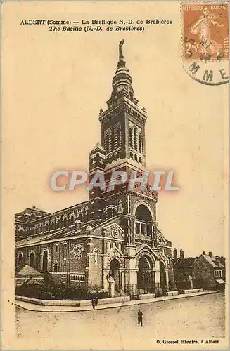 Cartes postales Albert Somme La Basilique ND de Brebieres