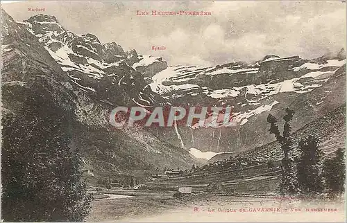Cartes postales Le Cirque de Gavarnie Vue d ensemble