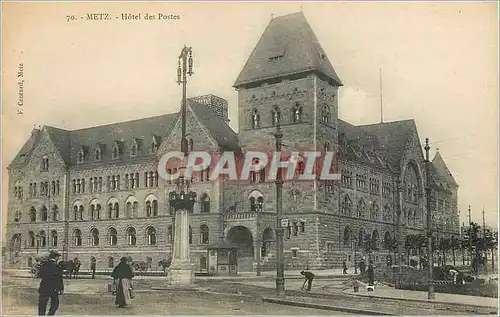 Cartes postales Metz Hotel des Postes