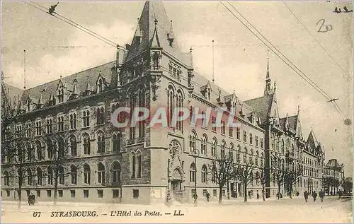 Cartes postales Strasbourg L Hotel des Postes