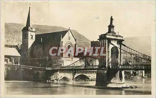 Cartes postales moderne Seyssel Le Pont de l Eglise