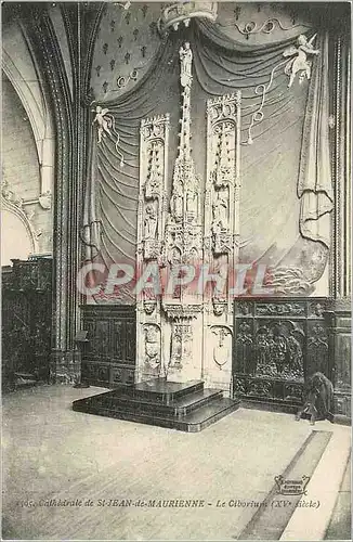 Cartes postales Cathedrale de St Jean de Maurienne Le Ciborium
