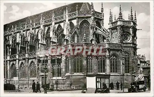 Cartes postales moderne Caen Calvados Abside de l Eglise Saint Pierre