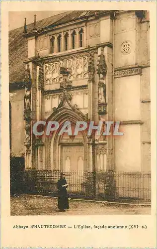 Ansichtskarte AK Abbaye d Hautecombe L Eglise facade ancienne