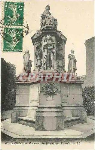 Cartes postales Amiens Monument dese Illustrations Picardes