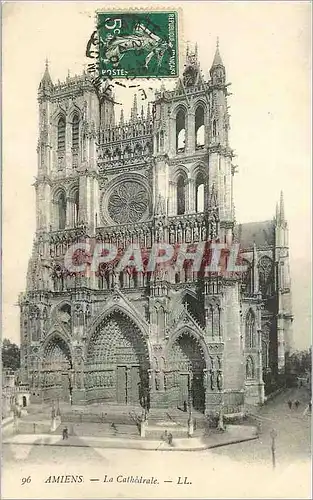 Cartes postales Amiens La Cathedrale