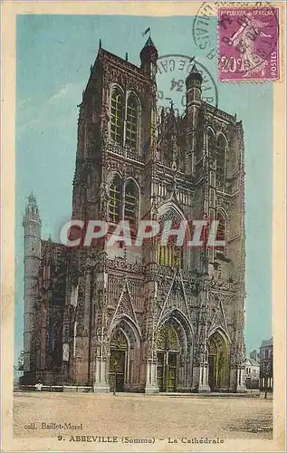 Ansichtskarte AK Abbeville Somme La Cathedrale