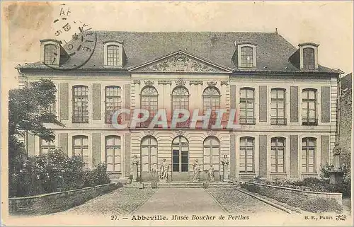 Cartes postales Abbeville Musee Boucher de Perthes