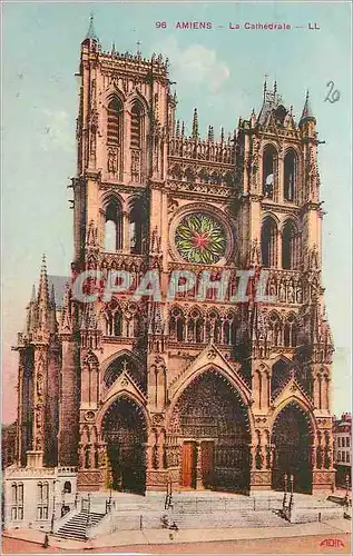 Cartes postales Amiens La Cathedrale