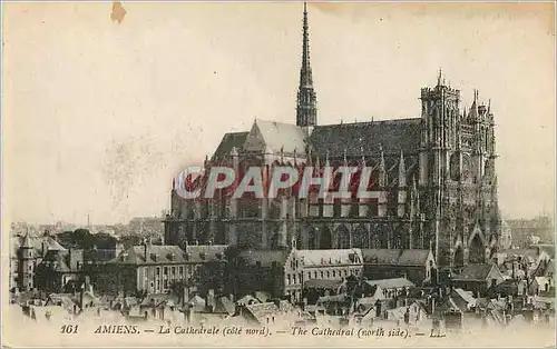 Ansichtskarte AK Amiens La Cathedrale cote nord