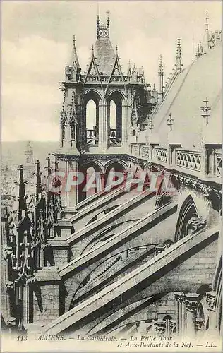 Cartes postales Amiens La Cathedrale La Petite Tour et Arcs Boutants de la Nef
