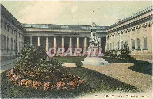 Ansichtskarte AK Amiens La Bibliotheque