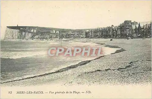 Ansichtskarte AK Mers les Bains Vue generale de la Plage
