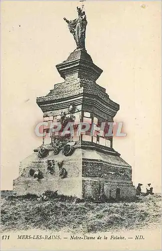 Ansichtskarte AK Mers les Bains Notre Dame de la Falaise