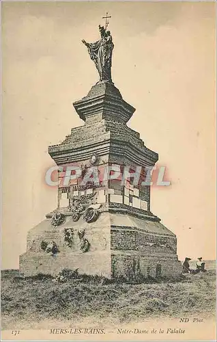 Ansichtskarte AK Mers les Bains Notre Dame de la Falaise