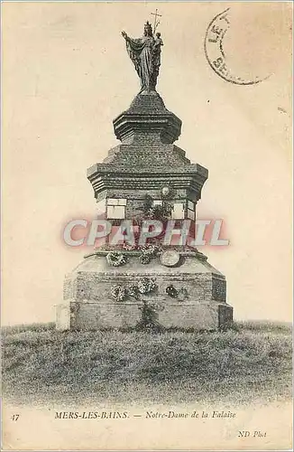 Ansichtskarte AK Mers les Bains Notre Dame de la Falaise