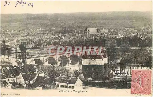Cartes postales Vernon Vue generale