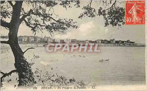 Ansichtskarte AK Royan La Plage et la Falaise