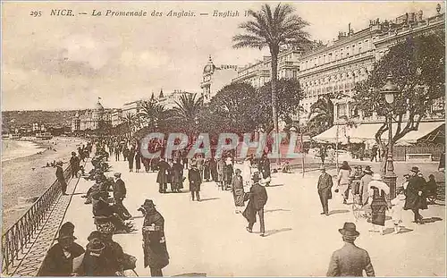 Cartes postales Nice La Promenade des Anglais