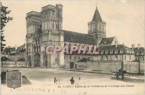 Ansichtskarte AK Caen Eglise de la Trinite ou de l Abbaye aux Dames