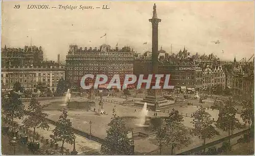 Cartes postales London Trafalgar Square