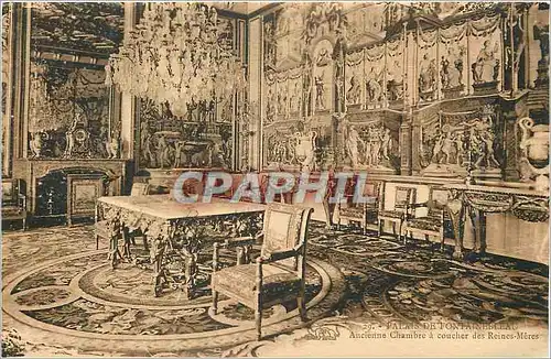 Ansichtskarte AK Palais de Fontainebleau Ancienne Chambre a coucher des Reines Meres