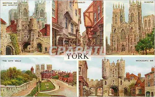 Cartes postales York