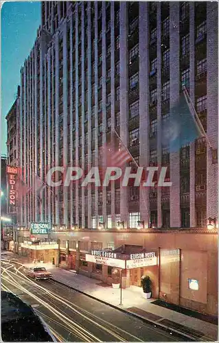 Cartes postales moderne New Yorks Friendliest Hotel Edison